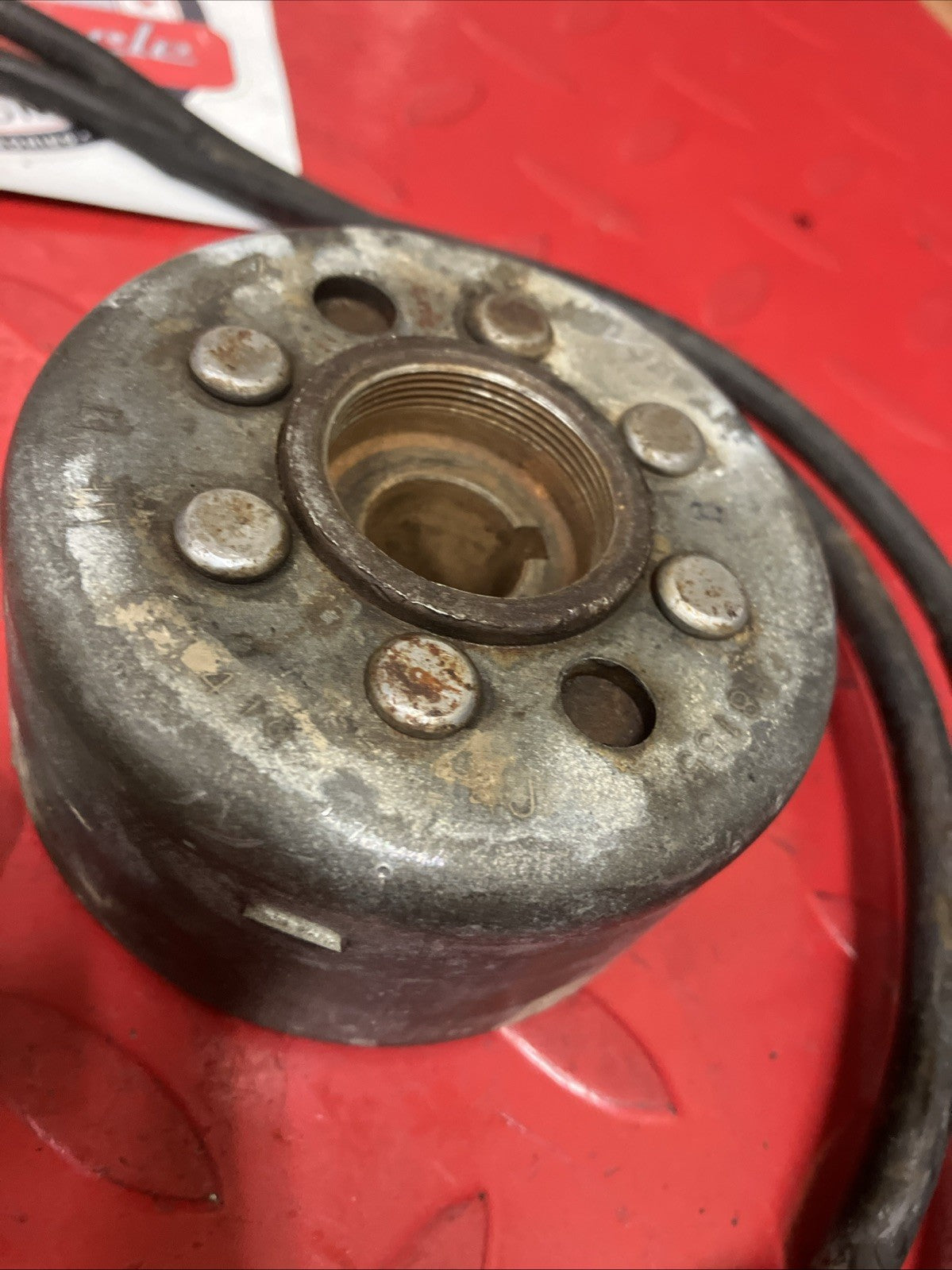 Honda CR250R 1985 Stator and flyhweel alternator magneto pulser TESTED GOOD