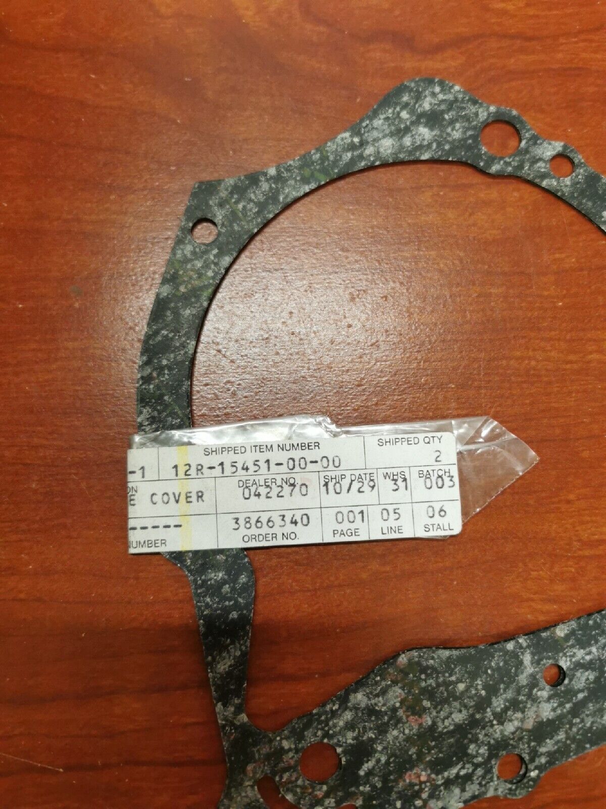 NOS Yamaha 1982 1983 XS400 CRANKCASE COVER GASKET SUB. 12R-15451-10-00 Y73