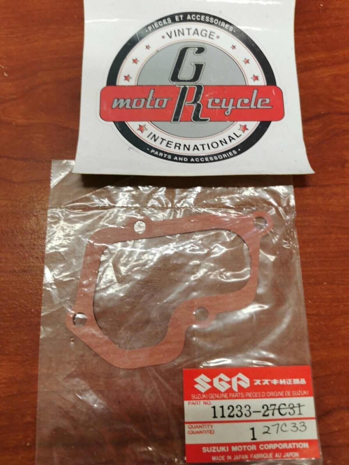 NOS Suzuki RM125 K L M CYLINDER COVER GASKET 11233-27C31 S16