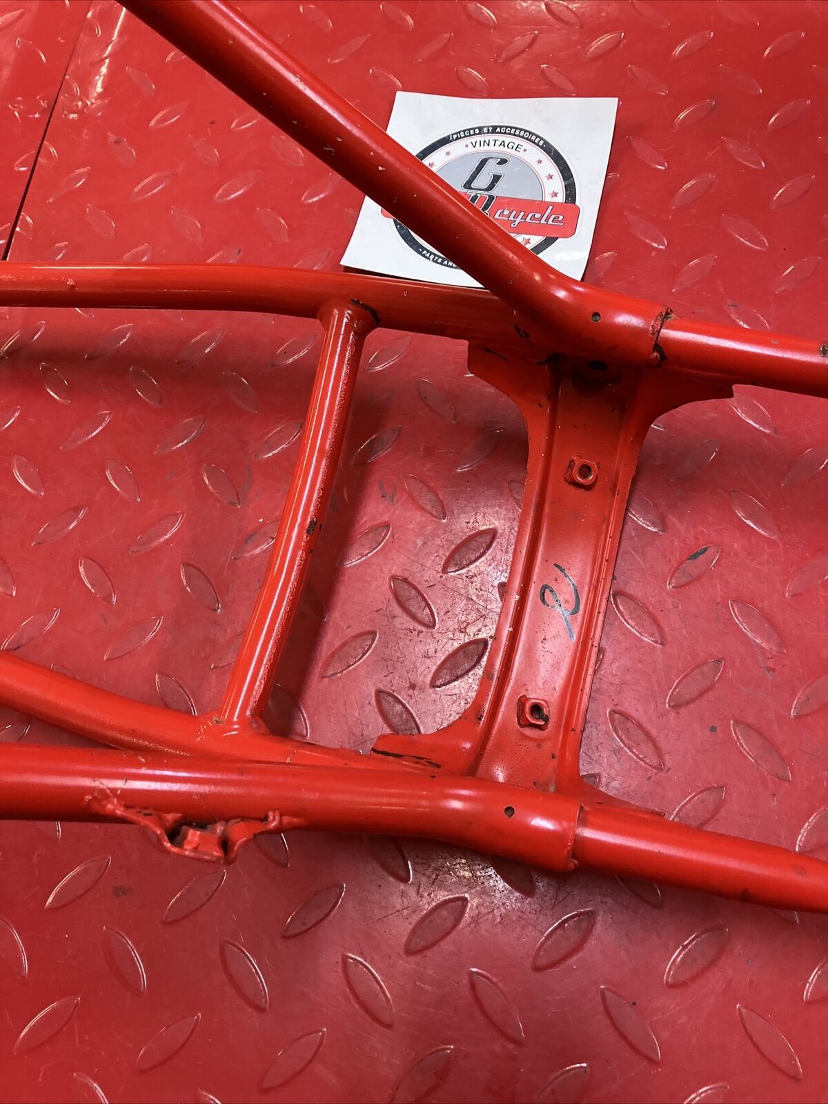 Honda CR250R 1988 subframe Sub rear frame 2