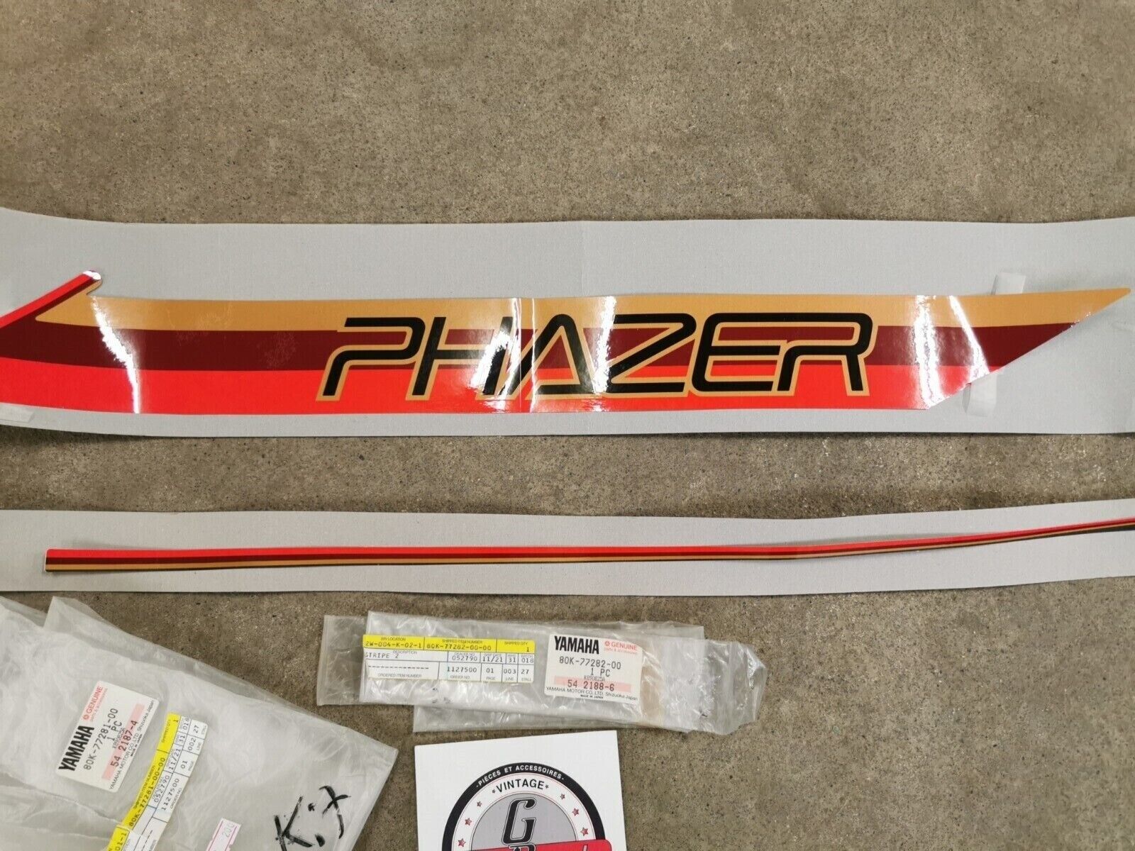 NOS YAMAHA  PZ480 PHAZER 1985 STIPE  KIT 80K-77282-00    80K-77281-00  Y49