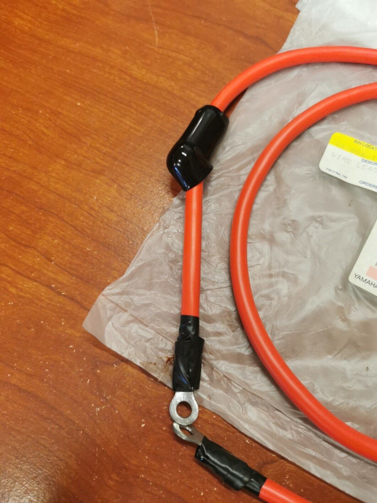 NOS Yamaha YT3600 VK540 LEAD WIRE 83R-82117-00-00 SUB. 83R-82117-01-00 Y91