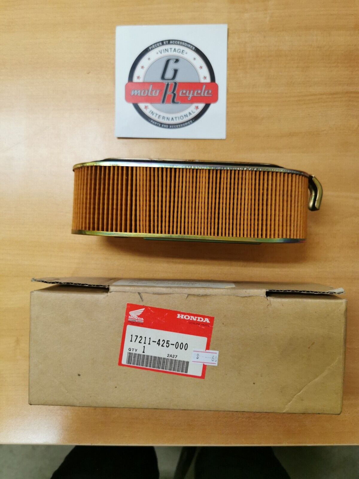 NEW NOS HONDA CB750 CB900 1980 - 1982  AIR FILTER  17211-425-000  H17