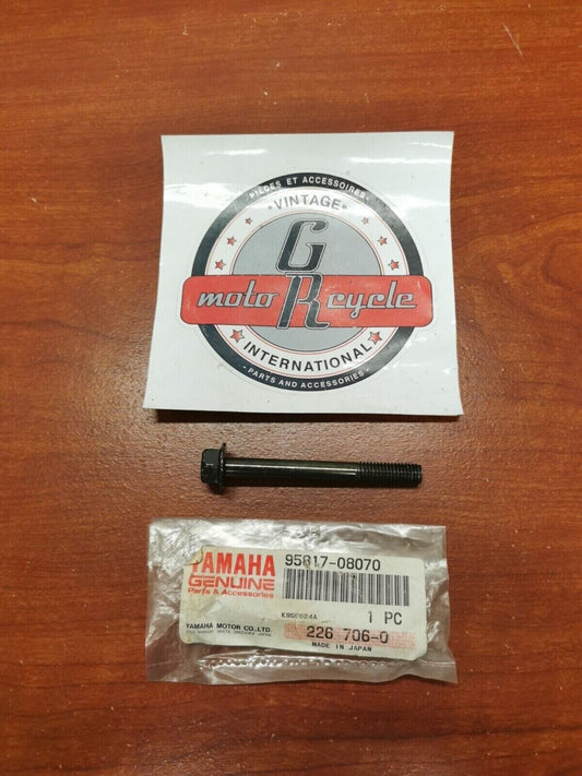 NOS Yamaha FZR600 YXZ10 RS90 PZ480 FX10 RST90 FLANGE BOLT 95817-08070-00 Y100