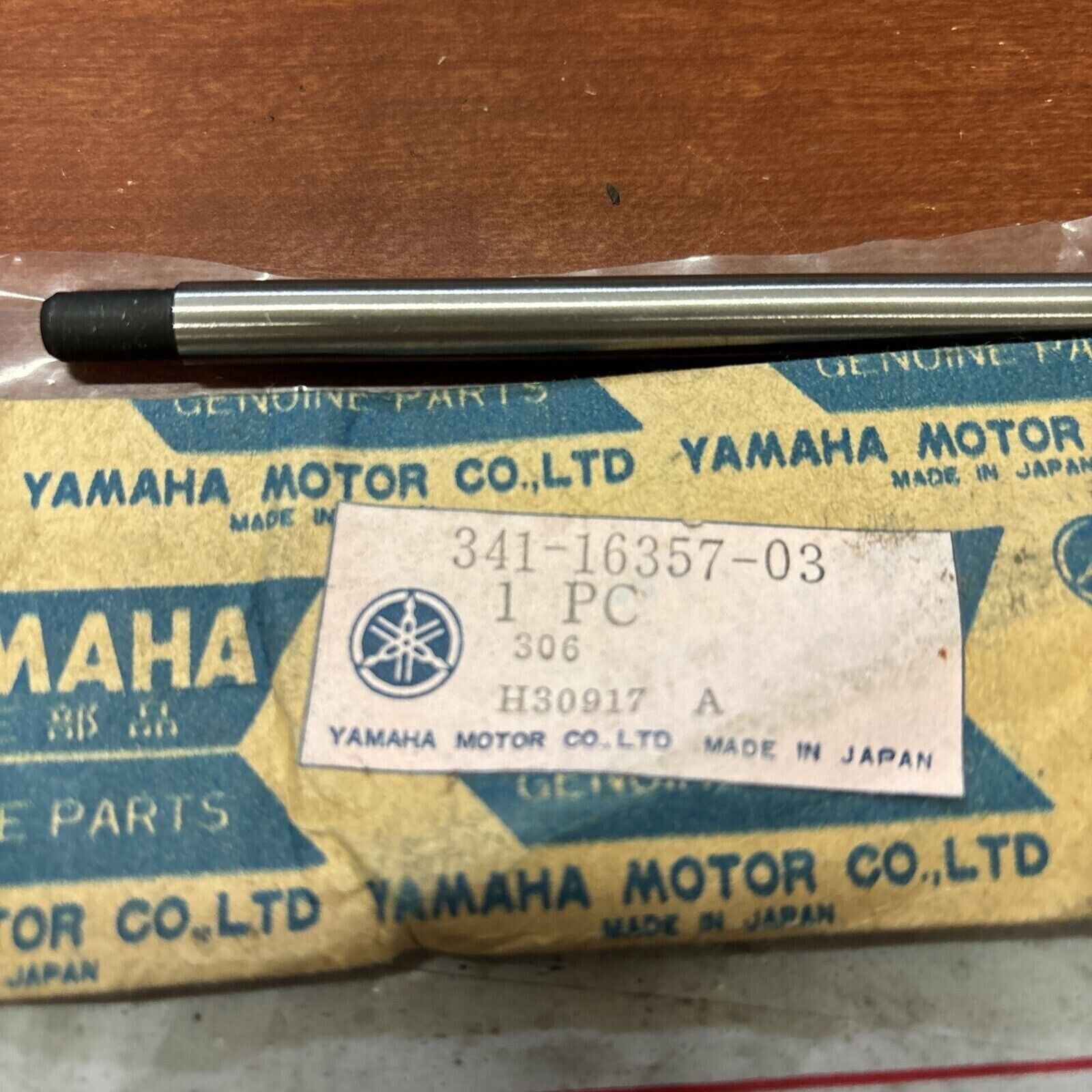 NOS Yamaha TX750 PUSH ROD 341-16357-03 SUB 341-16357-00-00 341-16357-01-00 Y173