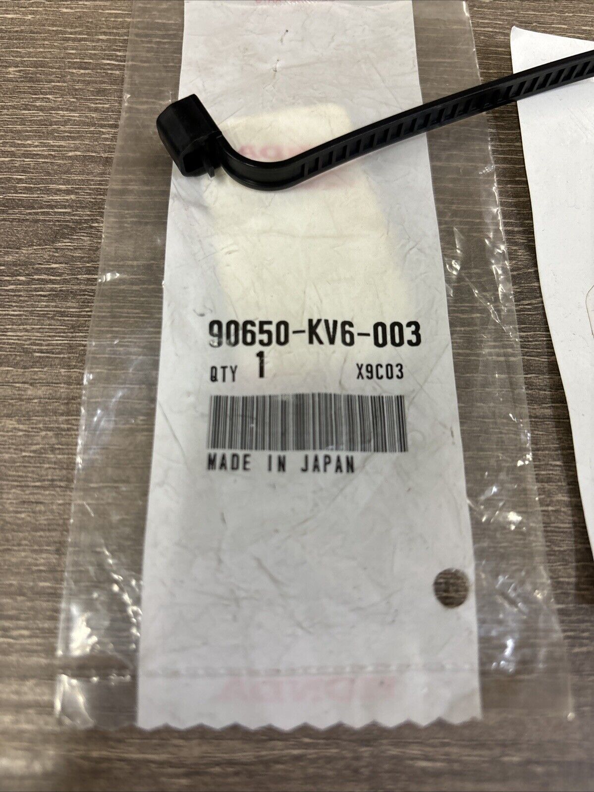 NOS Honda CB125T CB250 CB400 CB600 F FA WIRE BAND 90650-KV6-003 H128