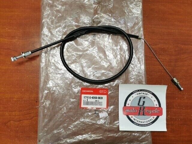 NOS Honda 1984 1985 XR250R THROTTLE CABLE A 17910-KK0-000 H107