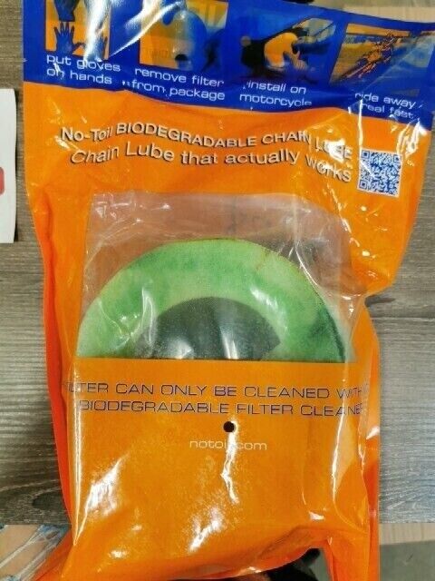 NOS YAMAHA NO TOILY YZ125 YZ250 YZ400F WR250 WR400 FOAM FILTER CLEANER 1844 J61