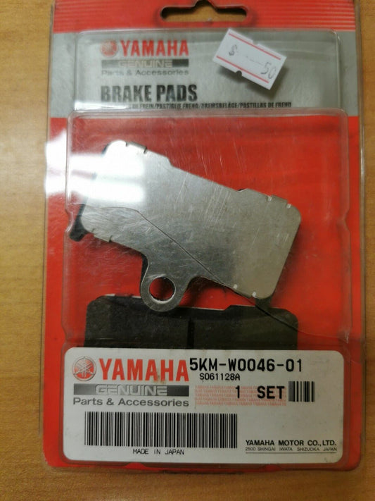 NOS YAMAHA GRIZZLY 660  YFM660  2002 - 2013  BRAKE PAD KIT  5KM-W0046-01-00  Y43