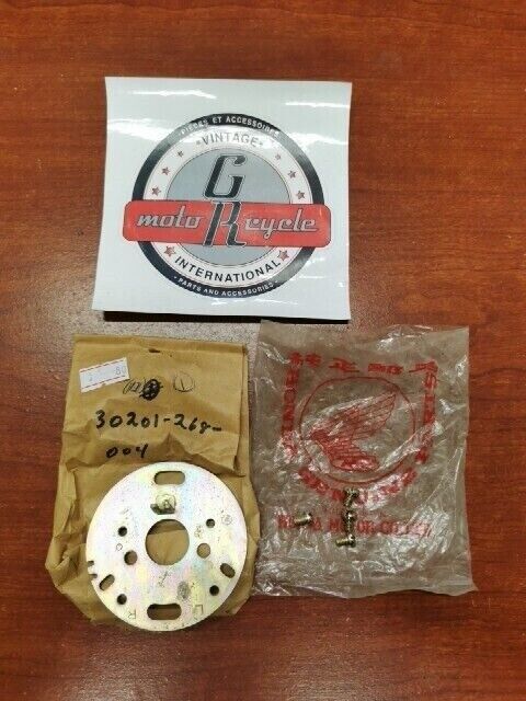 NOS Honda CB72 CB77 CL72 CL77 CP77 POINTS BASE PLATE BREAKER 30201-268-004 H69