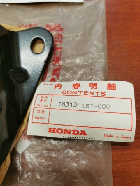 NOS Honda 1980 - 1982 CB900C LEFT MUFFLER BRACKET 18313-461-000 H69