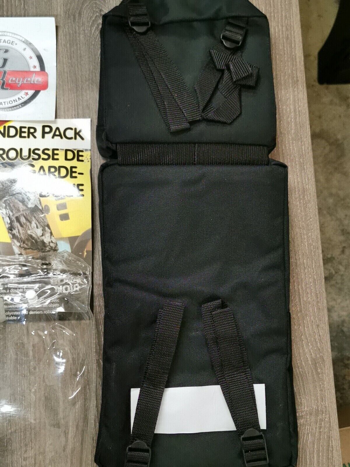 NOS ATVLOGIC FRONT REAR FENDER PACK BLACK ATVFB-B J48