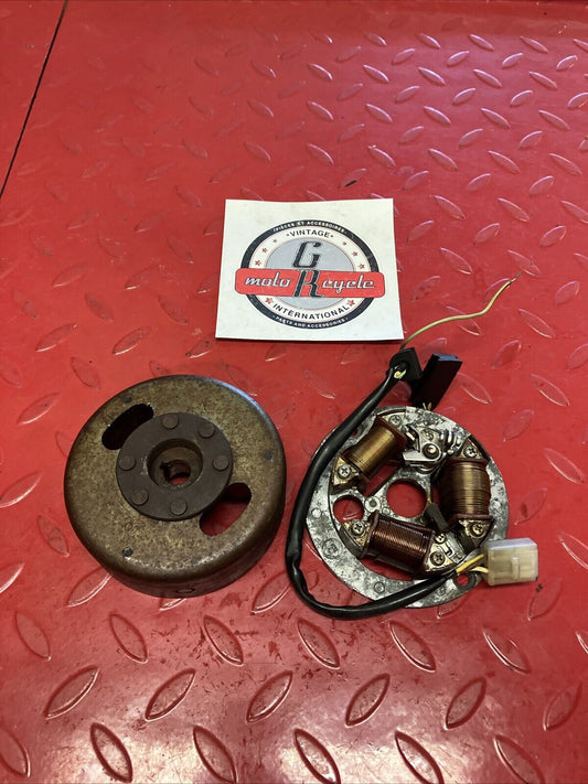 Honda MT125 1975 stator flywheel assy rotor magneto alternator 1974 1976