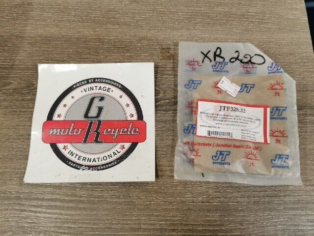 NOS JT HONDA XL200R XR200R XR250R TLR200  Steel Front Sprocket 12T JTF328.12 J57