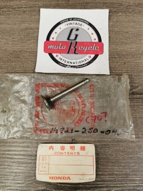 NOS HONDA C70 C71 CS71 C75 C76 EXHAUST VALVE C701547D SUB. 14721-250-040 H79