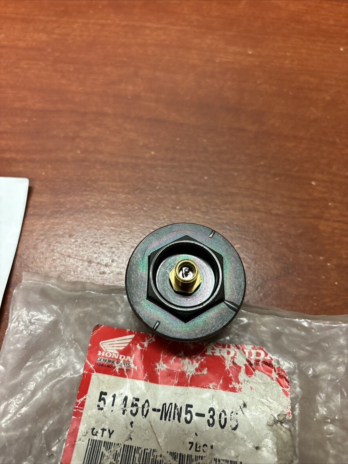 NOS Honda GL1500 FRONT FORK BOLT 51450-MN5-305 H177