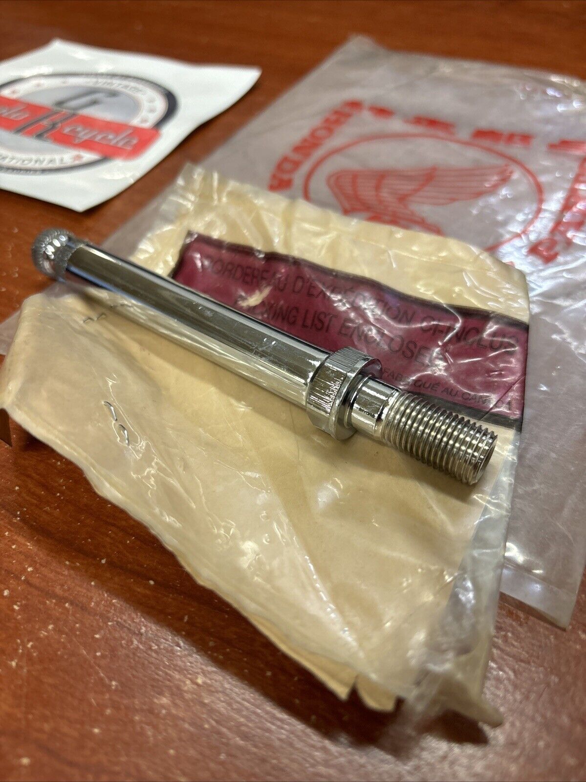NOS Honda CB250 CB400 FRONT WINKER BOLT 90154-413-013 SUB 90154-413-003 H156