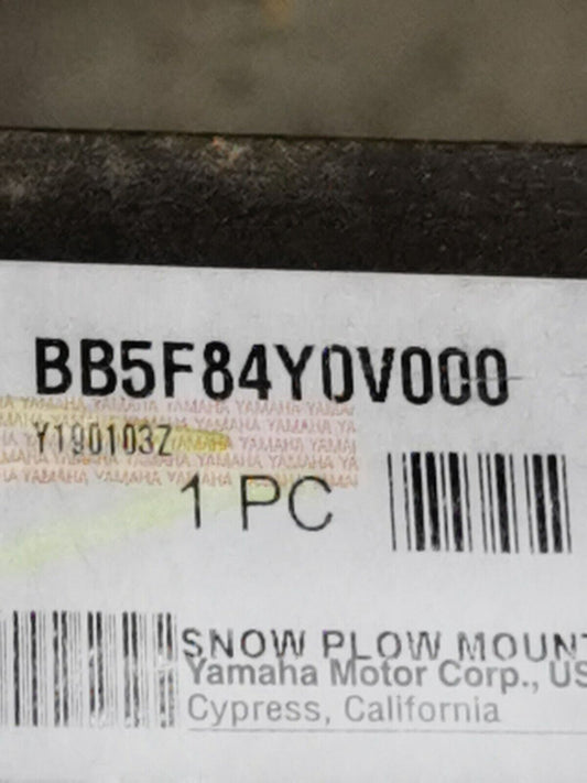 NOS YAMAHA Front Plow Mount KIT WARN 97140 BB5-F84Y0-V0-00