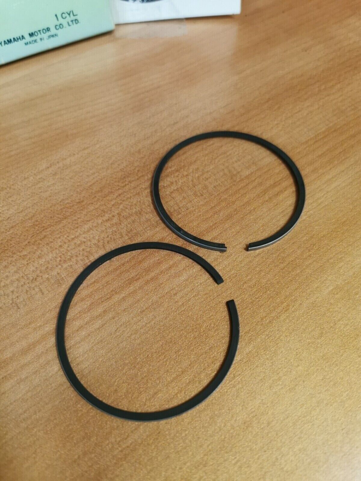 NOS YAMAHA MX175 1974  1975   PISTON  RING SET  2ND 0.50 455-11610-20-00 Y48