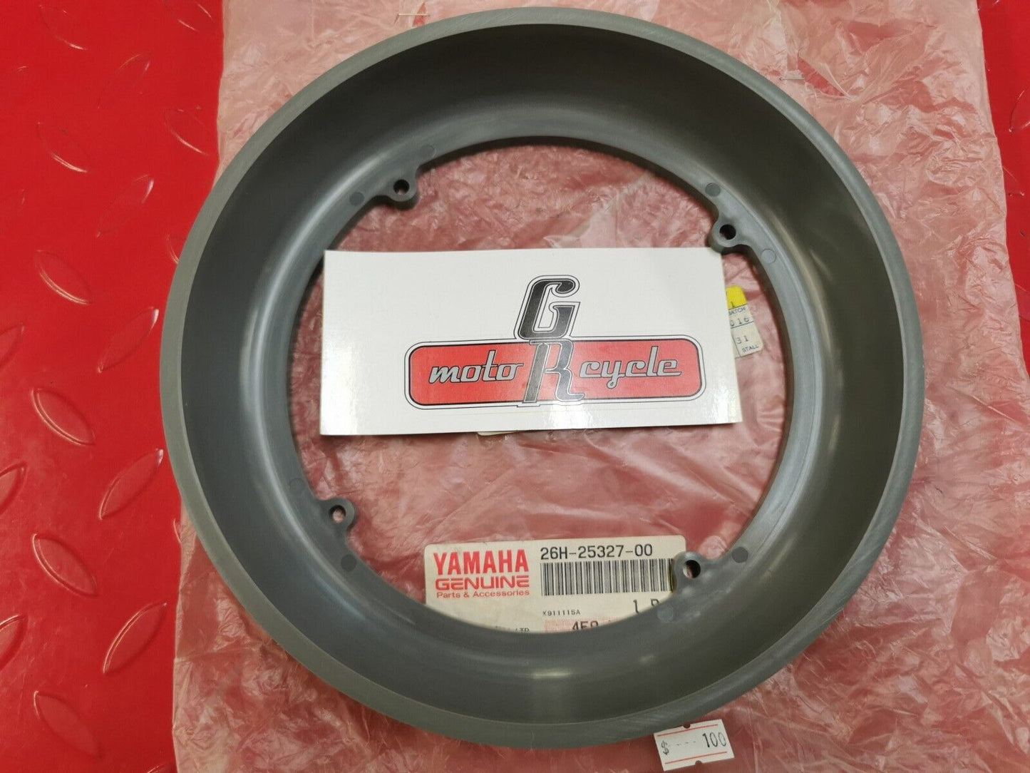 NOS YAMAHA 1985 1984 1983 XVZ12 COVER PLATE 26H-25327-00-00 Y15