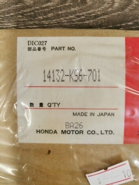 NOS HONDA CR125R 1987 - 1991 GASKET REED VALVE 14132-KS6-701 H100