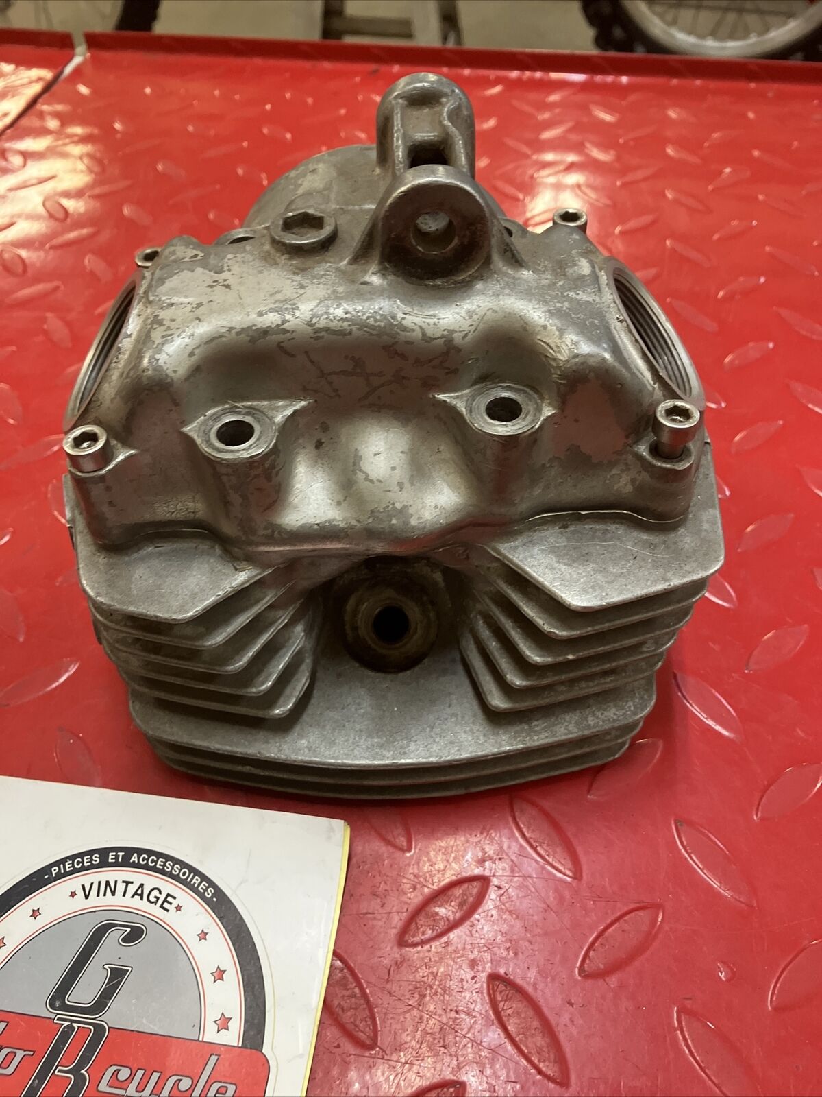 Honda XL100 1977 cylinder head valve cover rocker 1976 1978