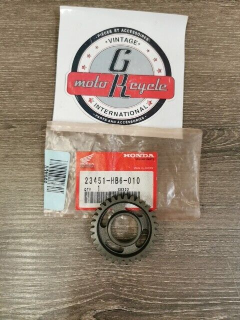 NOS HONDA TRX125 ATC125M GEAR COUNTERSHAFT THIRD 30T 23451-HB6-010 H112