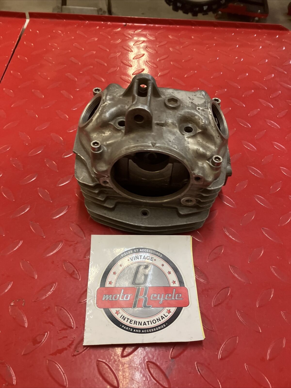 Honda XL100 1977 cylinder head valve cover rocker 1976 1978