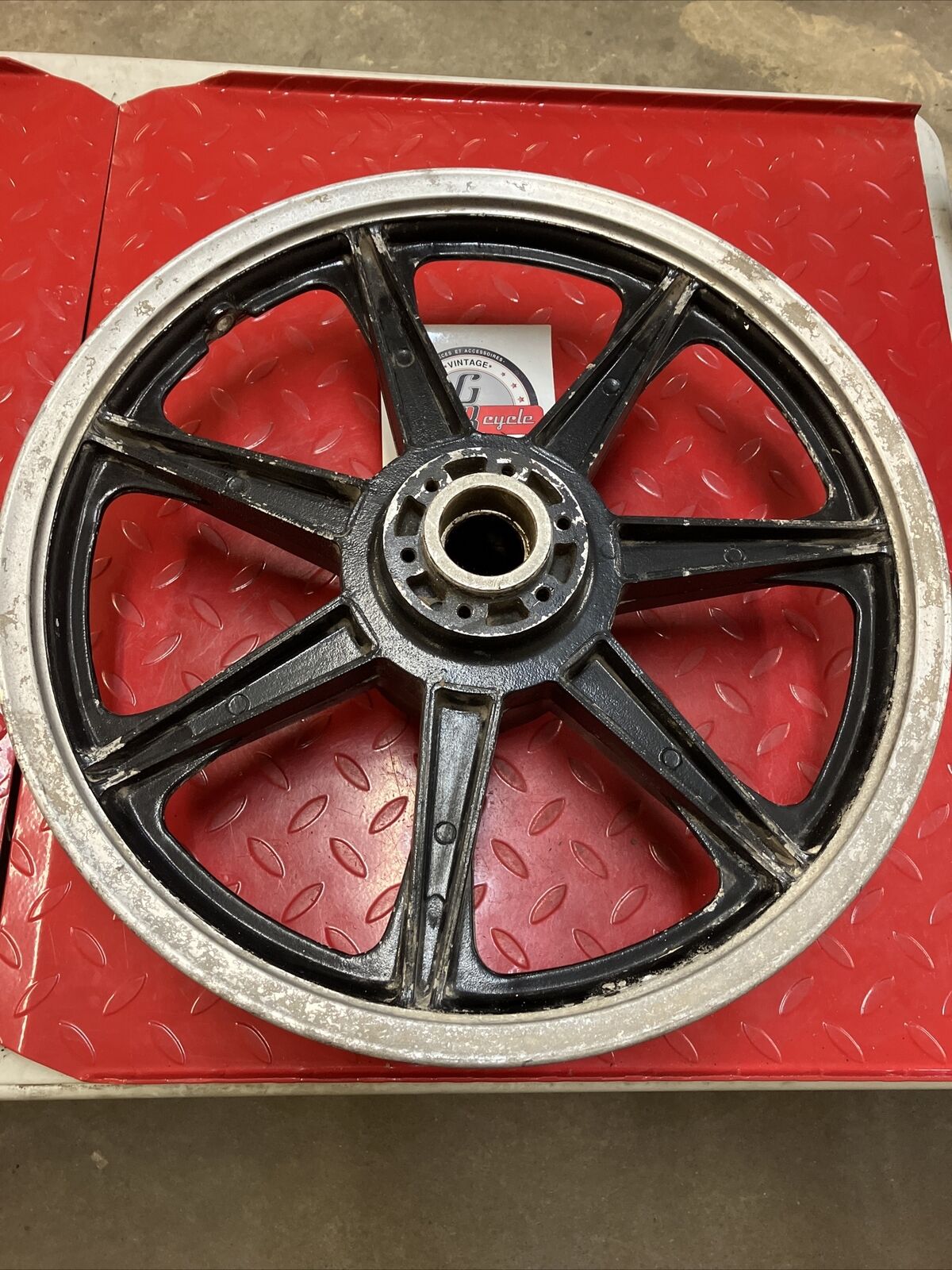 Yamaha RD400 1977 Rear wheel 1976