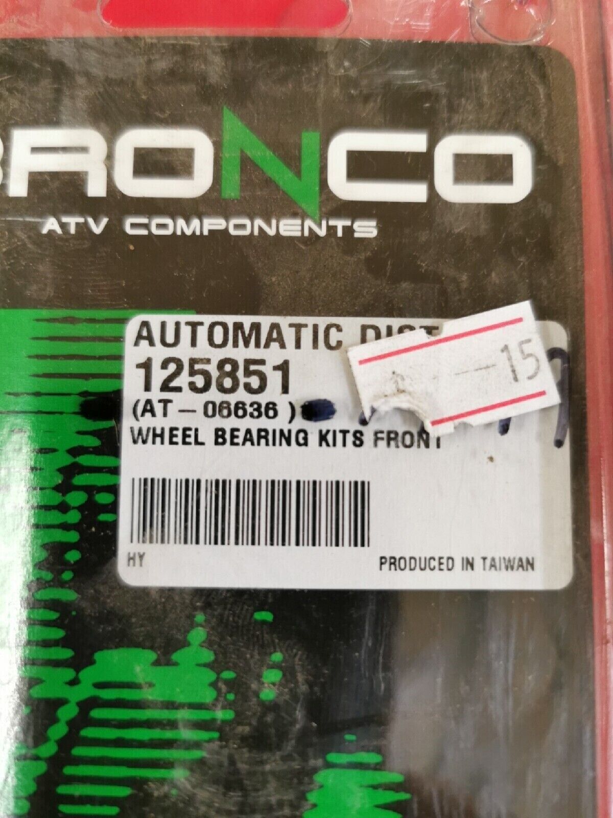 NOS BRONCO KFX400 LTR450 LTZ400 LT230E  WHEEL BEARING KIT FRONT  AT-06636 J13