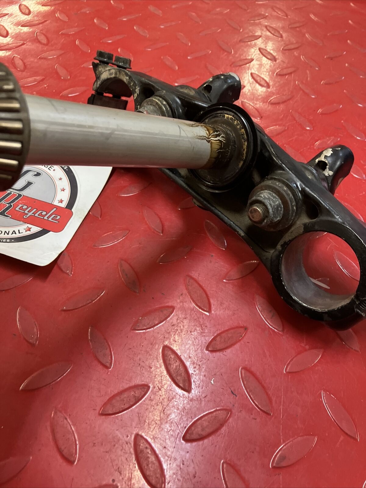 Honda CR250R 1984 steering stem top bridge triple clamp bridge CR125R CR500R