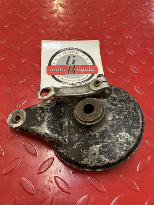 Suzuki RM125 1982 rear brake panel drum hub lever arm 1981