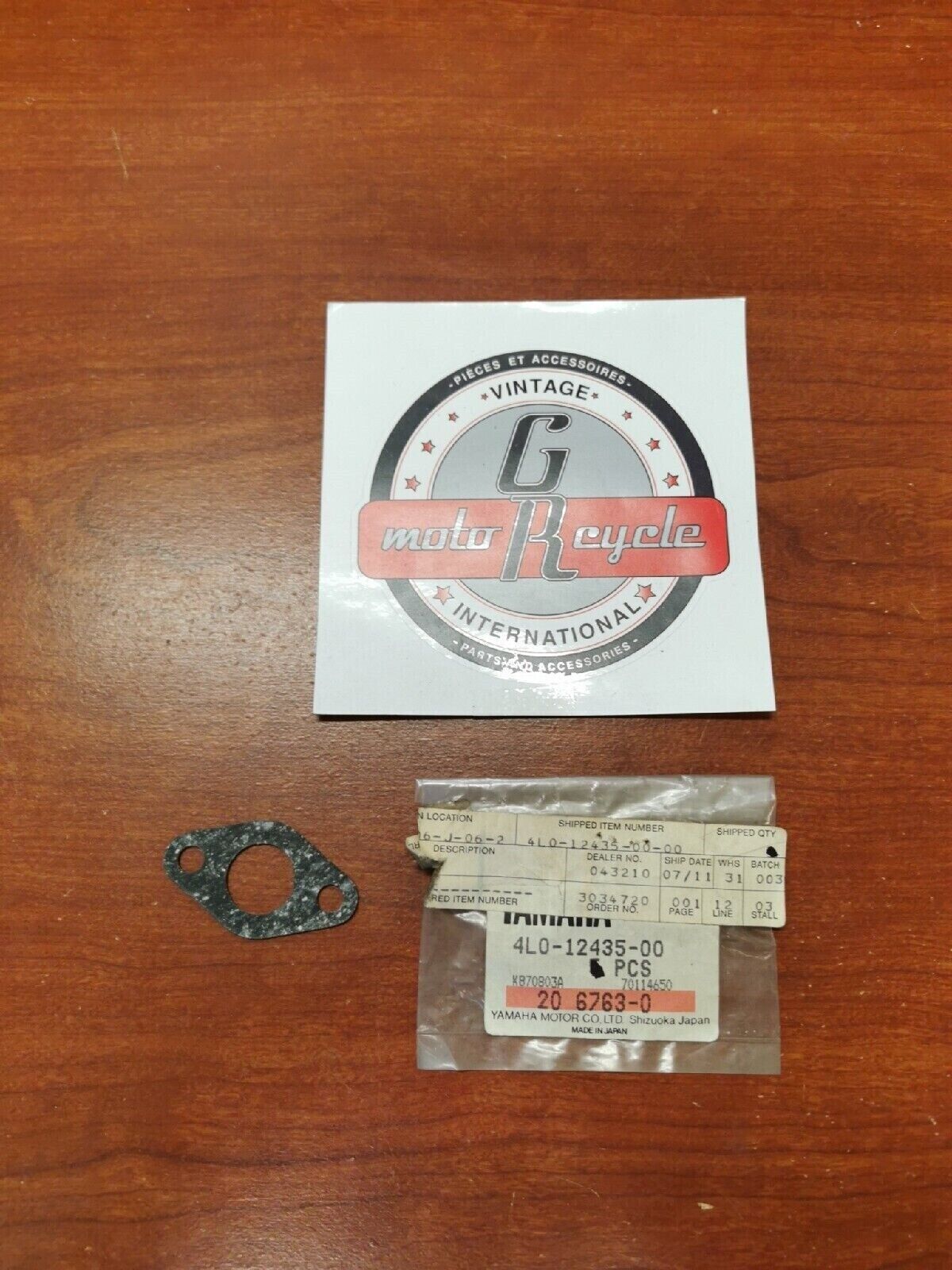 NOS Yamaha YFZ350 RZ350 YFG350H GASKET SUB. 3XV-12435-00-00 Y75