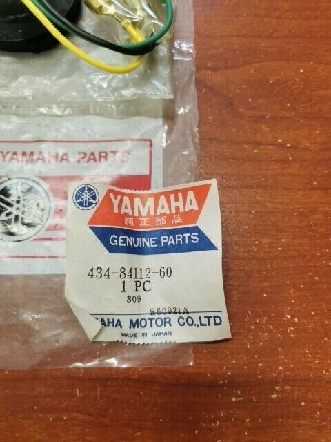 NOS Yamaha 1980 TT500 SOCKET 434-84112-60-00 SUB 434-84112-61-00 Y164