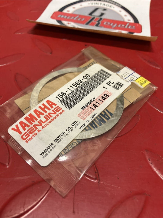 NOS YAMAHA CRANK SHIM 156-11563-00-00 Y63