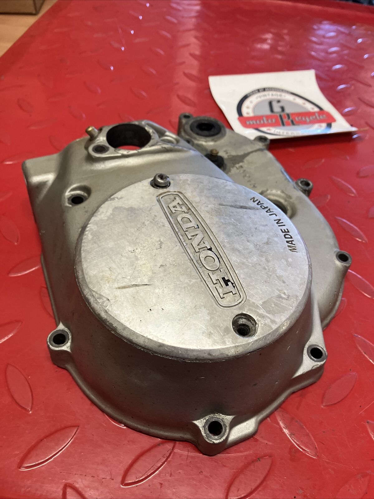 Honda XL175K3 1976 Left crankcase stator cover 1977 1978