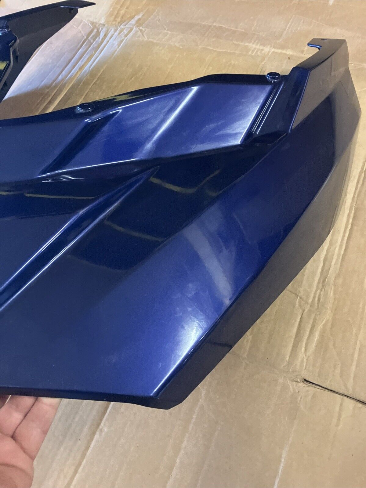 NOS Yamaha Wave Runner FX HO 2013 2014 2015 Engine hatch cover hood blue