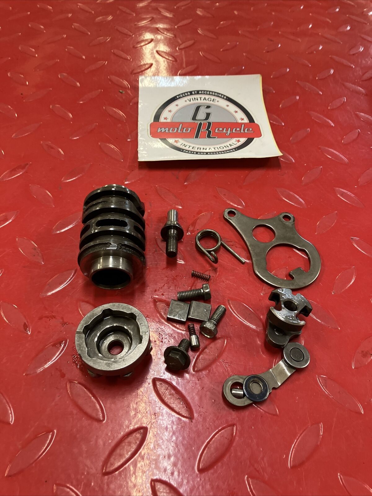 Honda CR80R 1990 transmission gearshift gear shift drum cam 24301-GBF-830