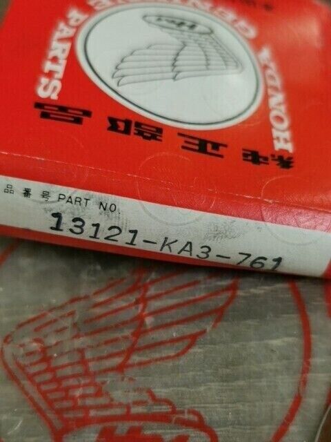 NOS HONDA CR125R 1986 1987 RING PISTON STD 13121-KA3-761 H89