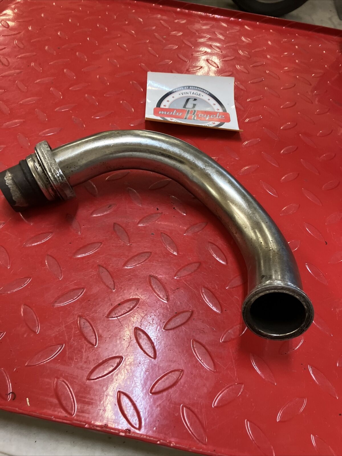 Yamaha RD400 1977 Left exhaust pipe header 1976 1978 2