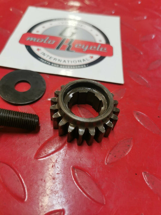 Honda CR250M 1976 crankshaft primary drive gear CR250M 1975 1974 1973