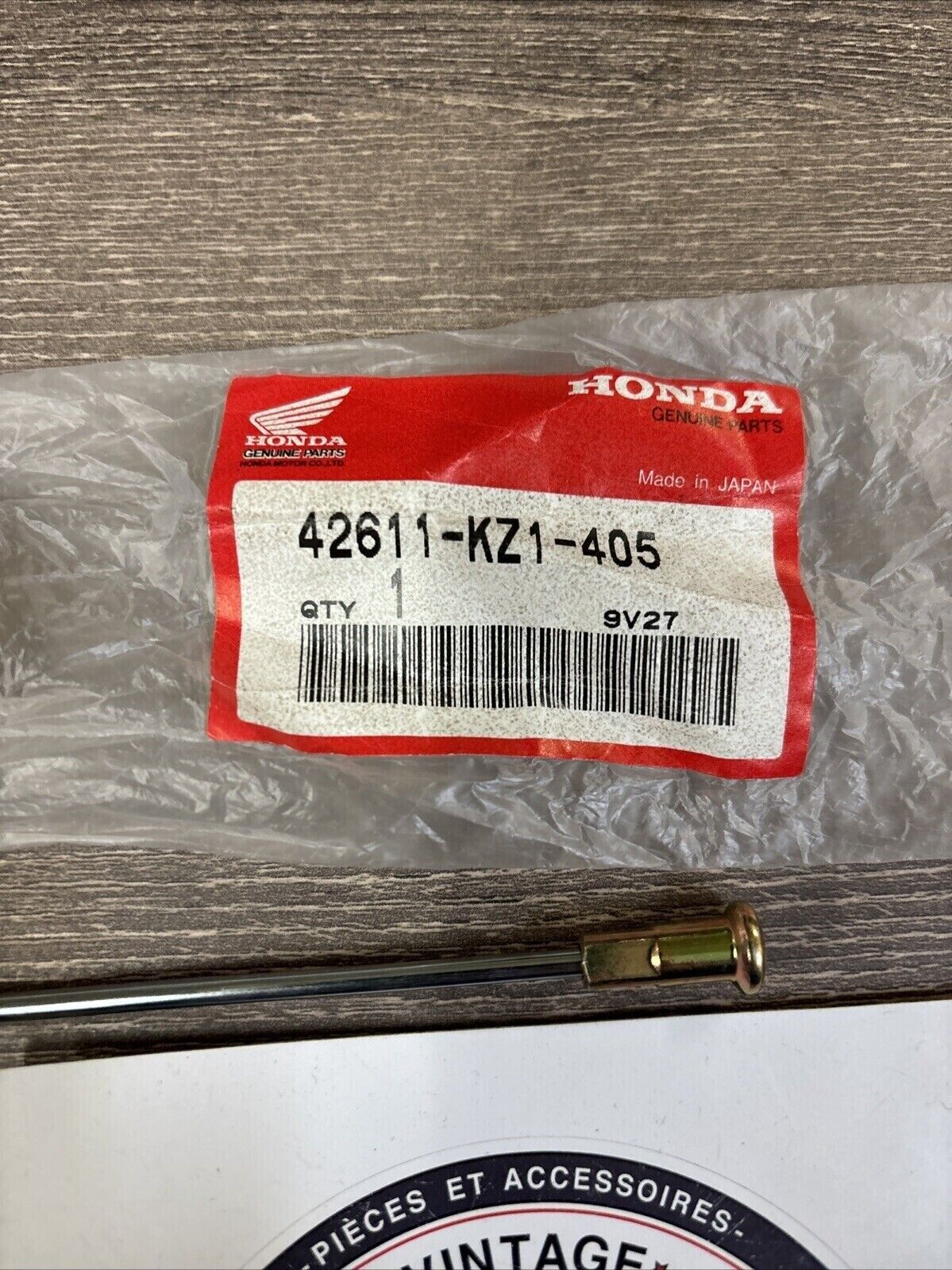 NOS Honda 1990 - 1996 XR250R REAR SPOKE SET B 42611-KZ1-405 H125