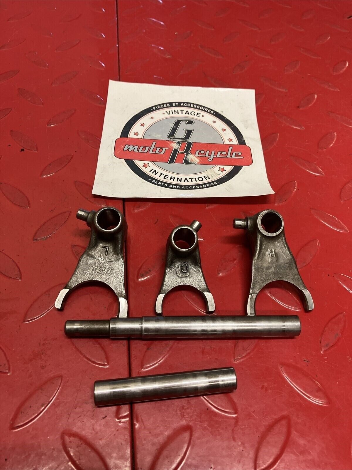 Honda CR80R 1986 transmission gearshift gear shift forks