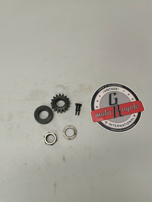 Honda XL100S 1981 primary drive gear nut washer