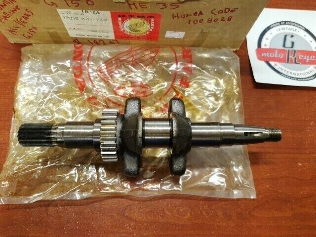 NOS Honda G150 CRANKSHAFT 13310-887-742 H93