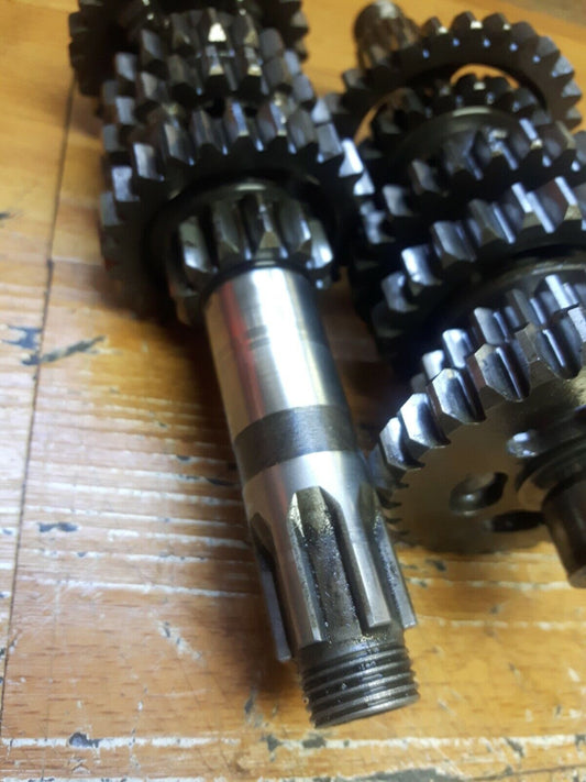 Kawasaki KLX125L 2003 transmission input output gear shaft 2004 2005 2006 KLX125