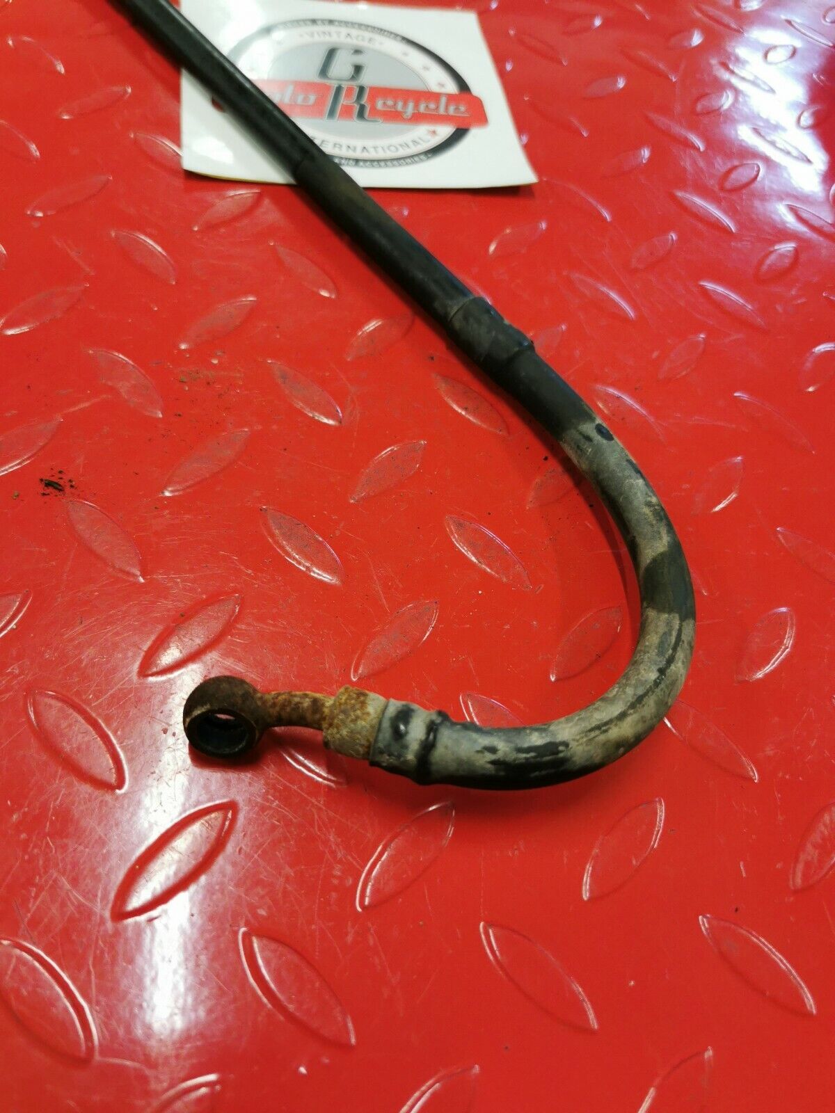 Honda CR80R 1993 rear brake hose line 1992 1994 1995