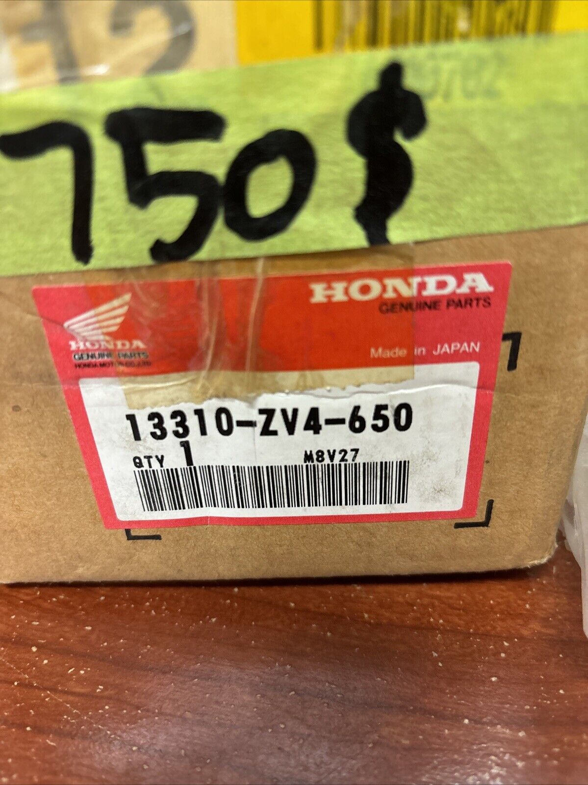 NOS Honda 1997 - 2000 9.9HP 15HP CRANKSHAFT 13310-ZV4-650 H174
