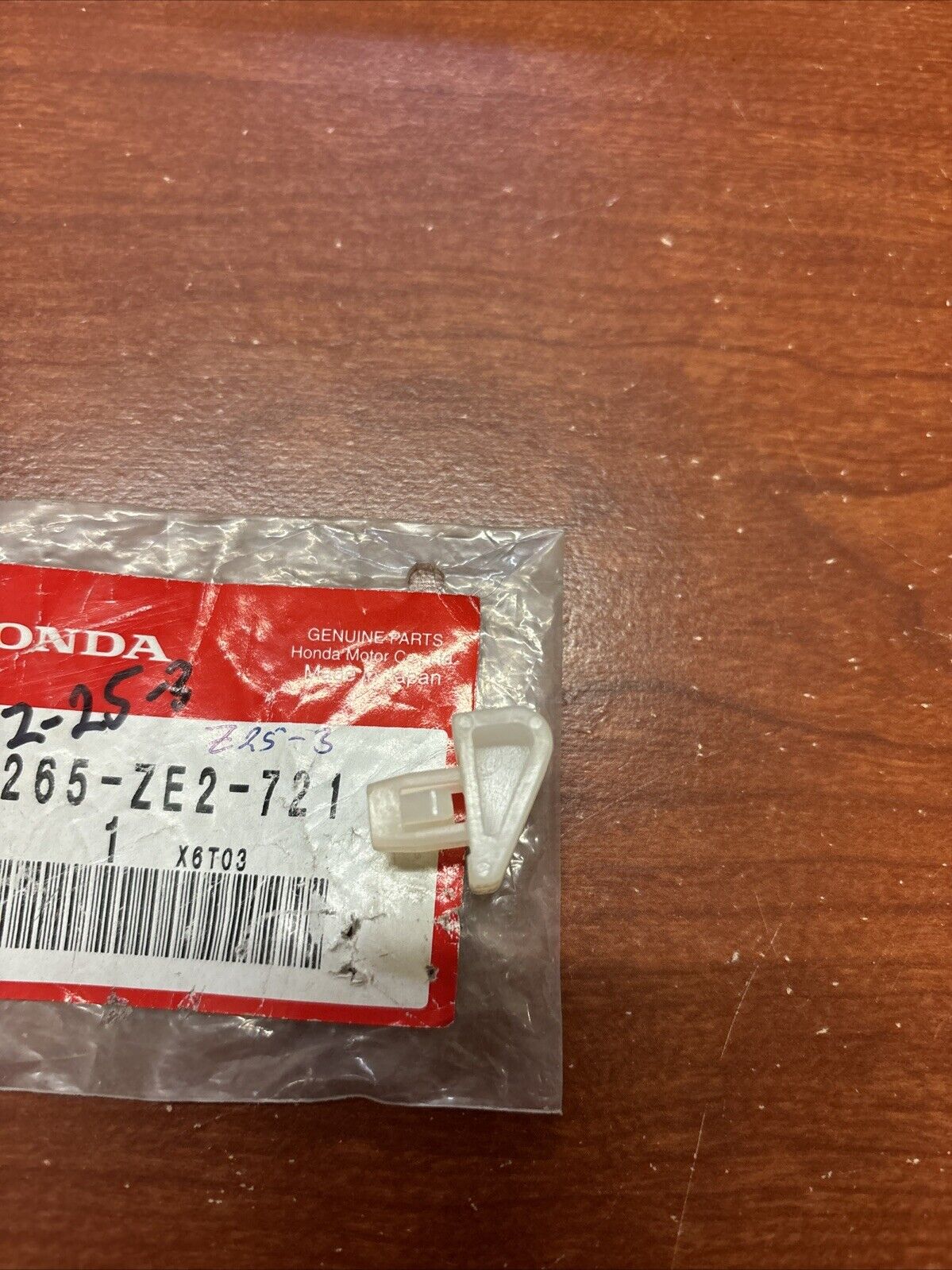 NOS Honda GX240 GX270 GX340 GX390 CHOKE ROD STOPPER 16265-ZE2-721 H155