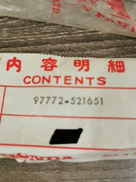 NEW NOS HONDA SL350 1970 - 1972 SPOKE B 97772-521651 H94